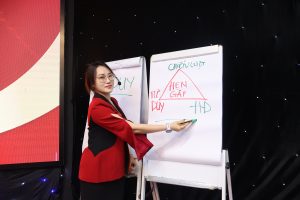 Tạ Kỳ Anh là một doanh nhân, nhà đào tạo và là một người mẹ.